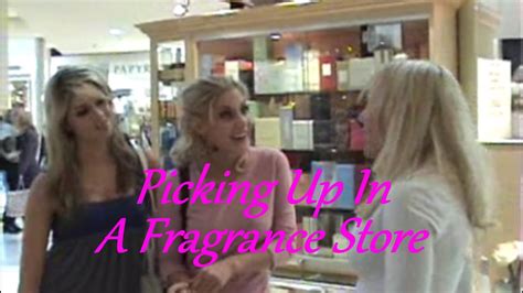 lesbian picks up a girl in a fragrance store [picking up] youtube
