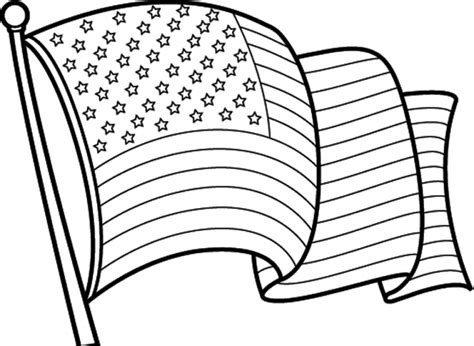 American Flag Coloring Page Printable Printable World Holiday