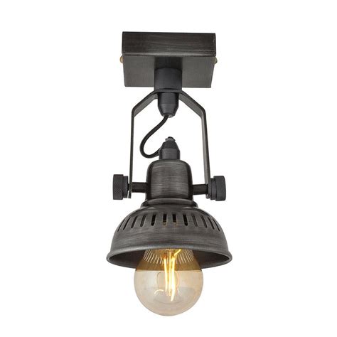 Spotlight ceiling fixture (square) quantity. Small Single Vintage Style Adjustable Swivel Spotlight ...