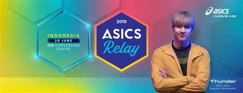 Launched of antiphlamine s lotion. ASICS Relay Indonesia 2019