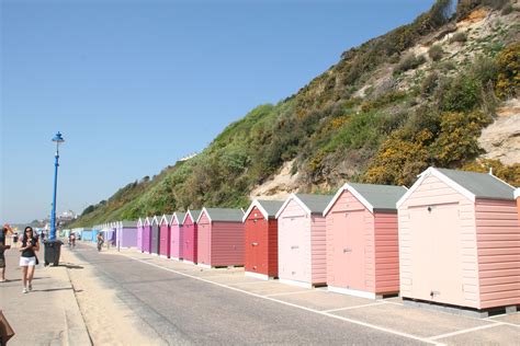 Beach Huts Bournemouth Uk War Photography Aerial Photography