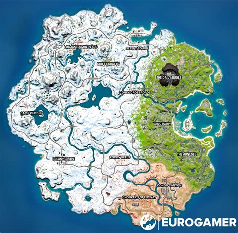 Fortnite Niewe Map Landmarks En Named Locations Uitgelegd Eurogamernl