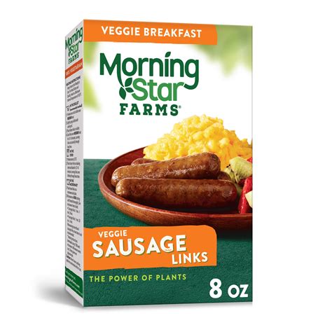 Morningstar Farms Meatless Sausage Links Plant Based Protein Frozen
