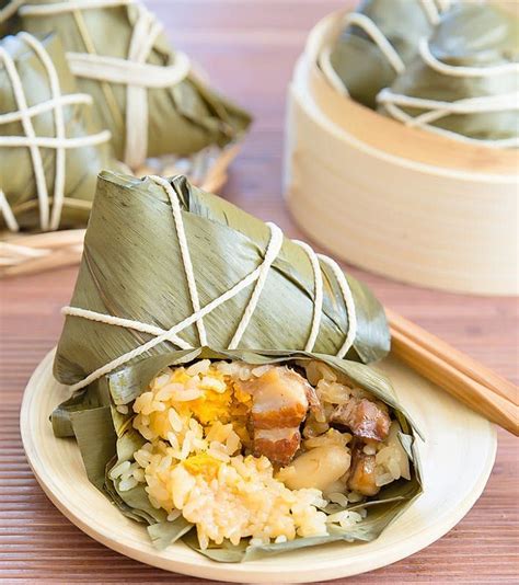 Zongi Chinese Sticky Rice Dumpling Kirbie S Cravings Recipe Food Baked Honey Garlic