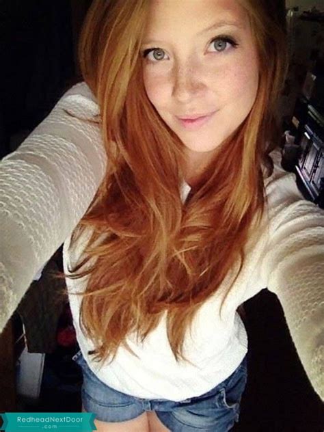 Beautiful Selfie Look At Those Adorable Freckles Redhead Next Door Photo Gallery