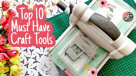 Top 10 Must Have Craft Tools For Beginners DIY Paper Craft YouTube