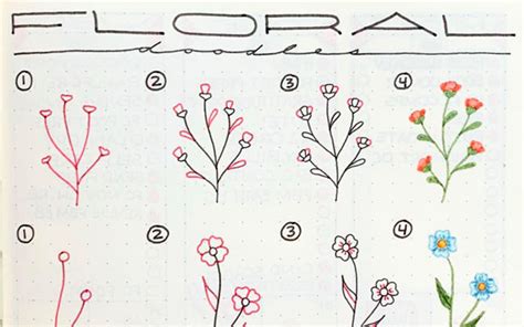 Floral Doodles For Your Bullet Journal Faber Castell Usa