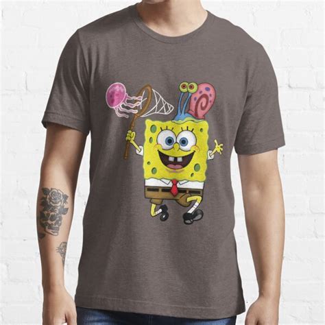 Spongebob Squarepants T Shirt For Sale By Lewisbradford Redbubble