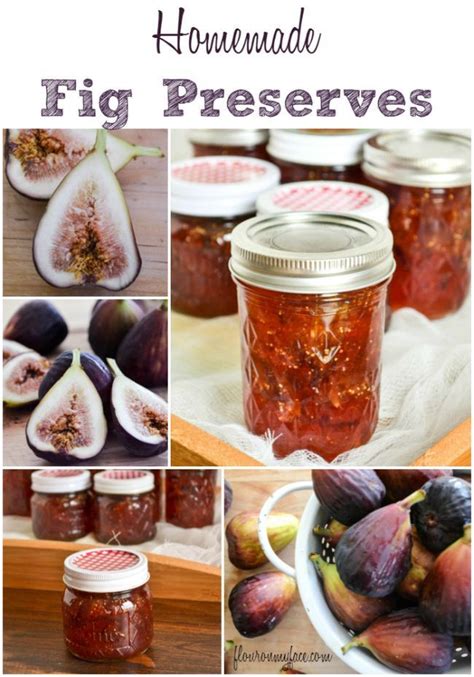 How To Make Homemade Fig Preserves Recipe Canning Recipes Fig