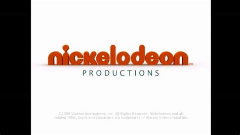 Nickelodeon Productions Logo Remake From 2009 By Blackexplain333 On