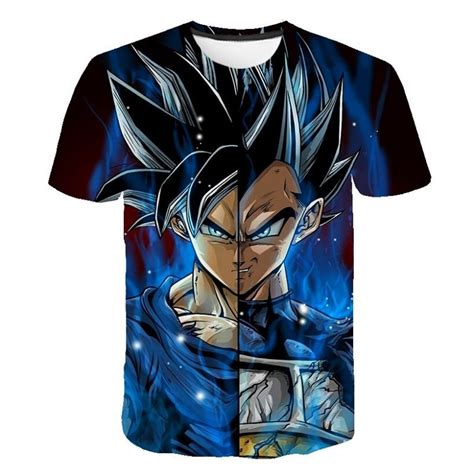 Goku Versus Vegeta Ultra Instinct T Shirt • Supersaiyanshop