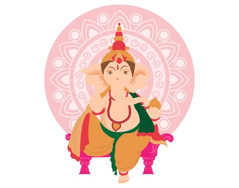 Download Ganesh Chaturthi Svg Illustration Free And Premium In Png Svg