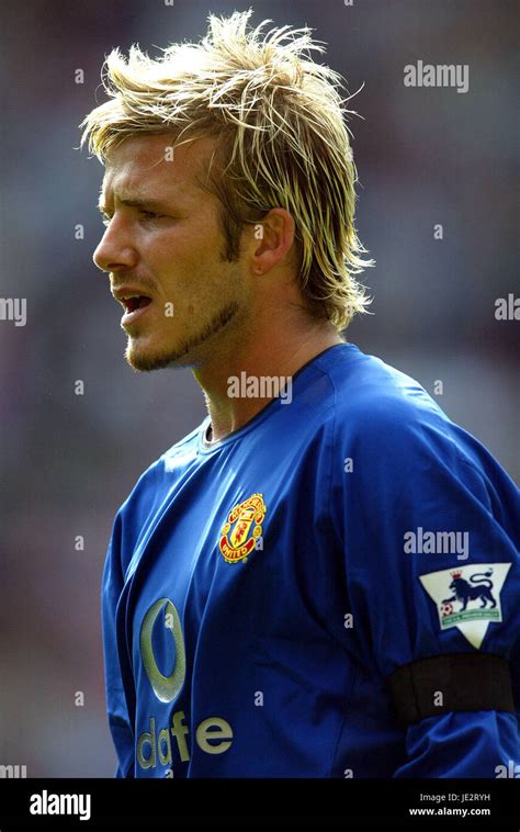 David Beckham Manchester United Fc Stadium Of Light Sunderland England