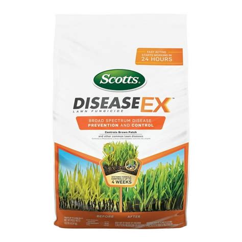 Scotts Diseaseex Lawn Fungicide Treats Up To 5000 Sq Ft 10 Lbs