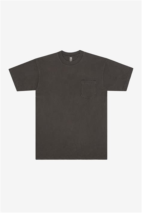 1809gd Mix Short Sleeve Garment Dye Pocket T Shirt Los Angeles Apparel