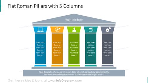 17 Pillar Powerpoint Diagrams And Column Graphics For Modern