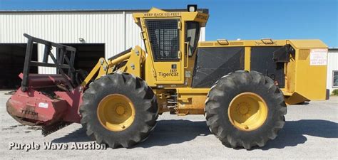 2007 Tigercat M726E Mulcher In Sikeston MO Item DE8023 Sold Purple