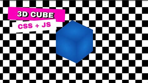 3d Rotating Cube In Css How To Make A 3d Cube With Css And Javascript