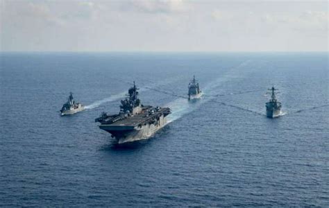 Us Led Quad Stages Naval Drills In North Pacific Pakistan Point