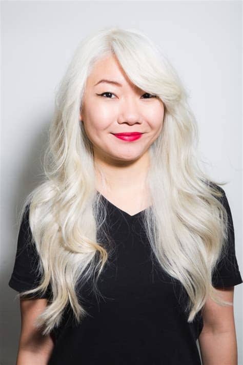Mix & match this hair accessory with other items to create an avatar that is unique to you! Session 2: After | How to Dye Asian Hair Blonde | POPSUGAR ...