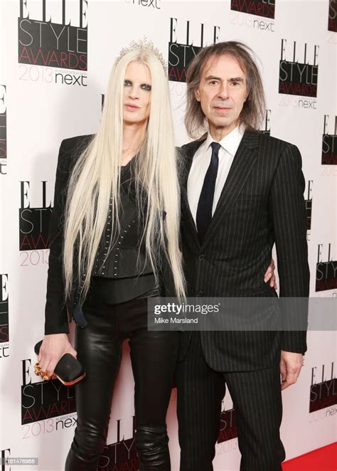 Kristen Mcmenamy And Ivor Braka Attends The Elle Style Awards 2013 At