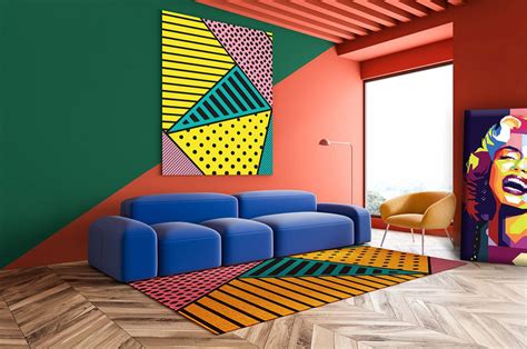 Colorful And Unusual POP ART Helios Deco Pop Art Design Interior