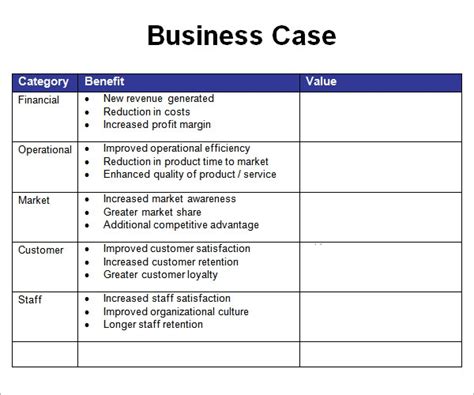 We did not find results for: FREE 6+ Business Case Samples in PDF | MS Word
