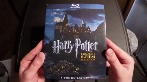 Harry Potter Complete 8 Film Collection Blu Ray Unboxing Youtube