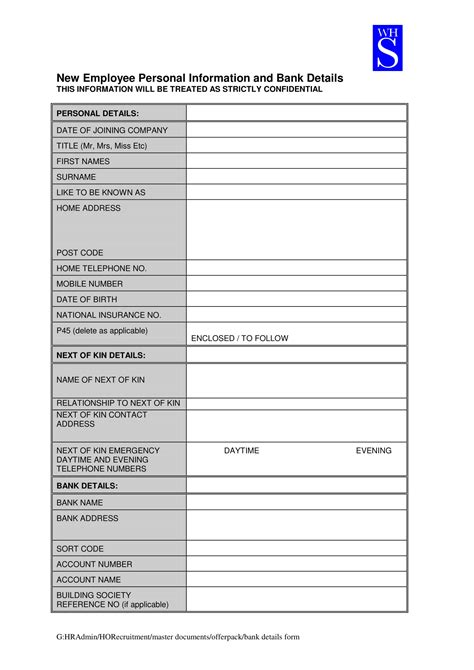 Employee Information Form 31 Examples In Word Pdf