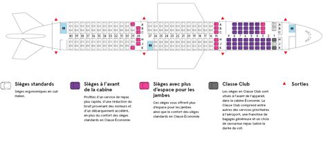 Air Transat Airbus A321 Seat Map