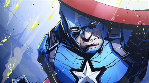 3840x2160 Resolution Captain America 2020 New Illustration 4k Wallpaper