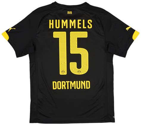 2014-16 Borussia Dortmund Away Shirt Hummels #15 - 9/10 - (M)