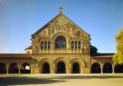 Stanford Architectural Designs Stanfordmemorialchurchfacade