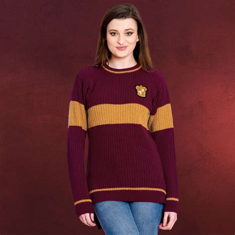 Harry Potter Quidditch Gryffindor Sweater Harry Potter Kleidung
