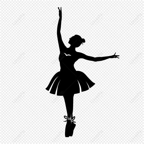 Dancing Girl Silhouette Silhouette Dance Silhouette Girl Png Picture