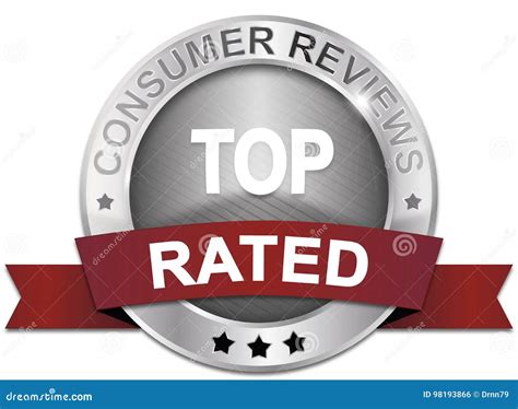 Consumer Reviews Badge Stock Vector Illustration Of Banner 98193866