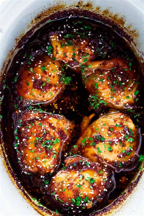 21 Ideas For Honey Garlic Chicken Thighs Slow Cooker Best Recipes Ideas And Collections
