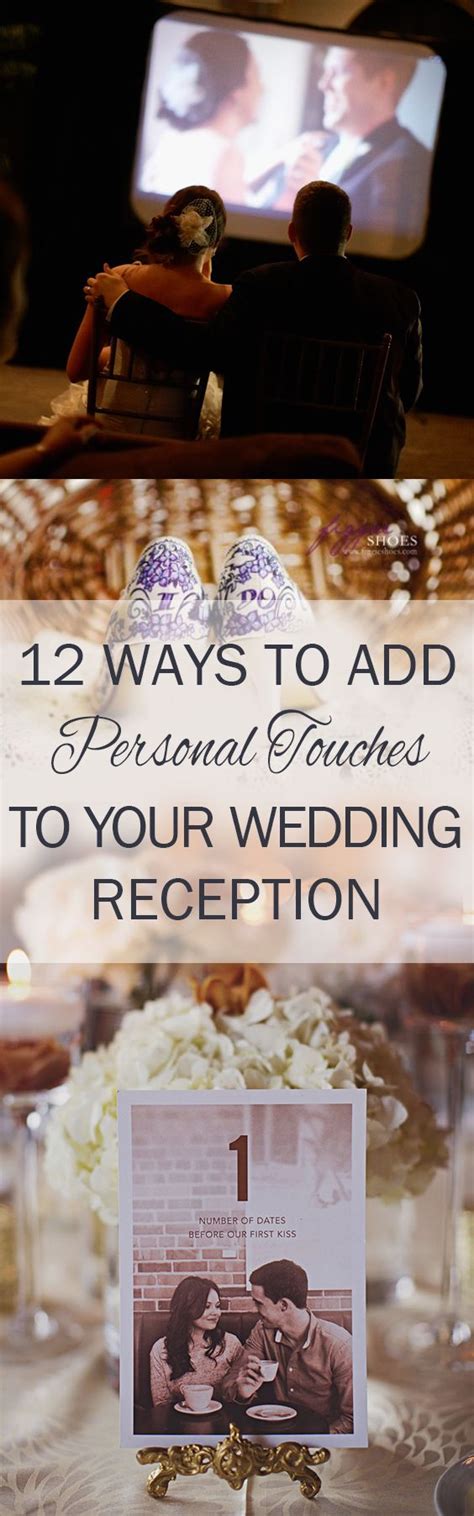12 Ways To Add Personal Touches To Your Wedding Reception Diy Wedding