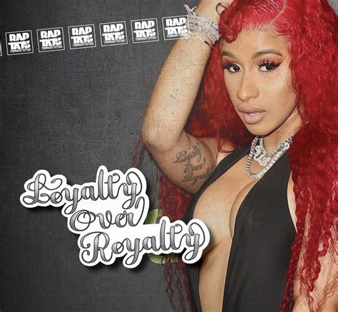 Loyalty over royalty tattoo meaning. Cardi B Tattoo - Loyalty Over Royalty Replica • Temporary ...