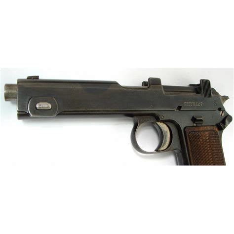 Steyr Hahn 1911 9 Steyr Caliber Pistol 1917 Production For The Austro