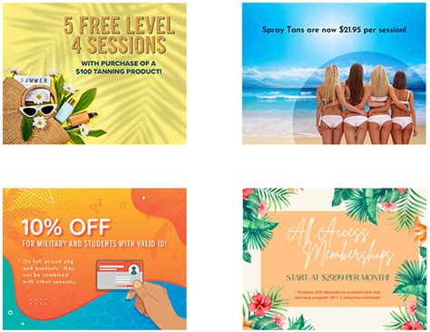 Specials And Discount Coupons At Our California Tan Point Loma And Utc