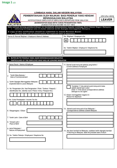 Tips To Fill Up Form E Teh And Partners