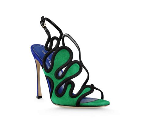 Sergio Rossi Lagoon Sandals Shoes Post