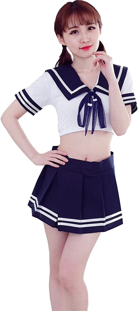 Aedericoe Babegirl Outfit Lingerie Japanese Babe Uniform Cosplay Costume With Socks TopToy