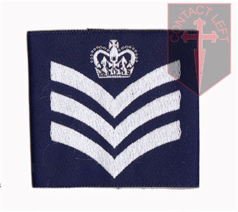 Pair Of Official Royal Air Force Rank Slides All Ranks Raf Sac Lac