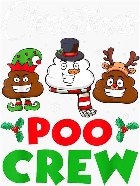 Christmas Poo Crew Svg Christmas Poop Emoji Svg Poop Rudolph Svg