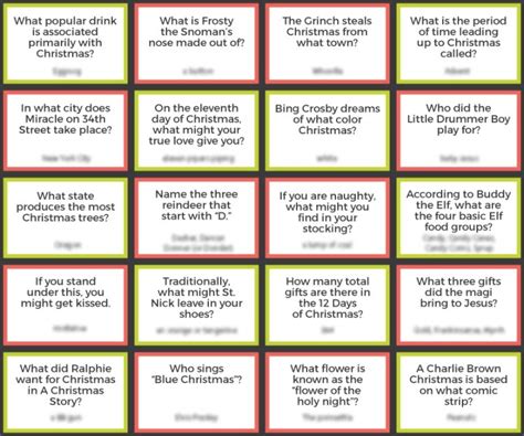 Which nfl team has the … Printable Trivia Games With Answers - christmas questions ...