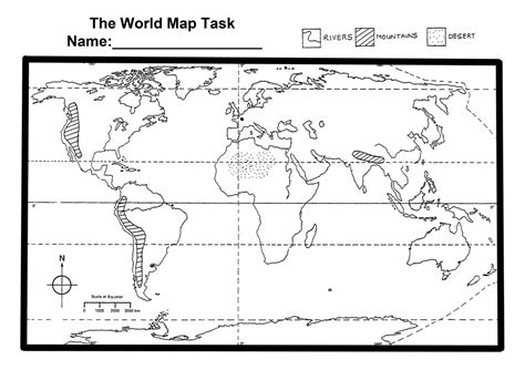 Blank World Map Continents Zone Map Images