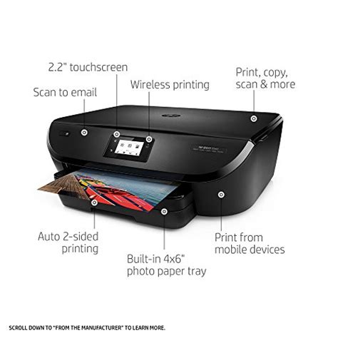 Hp Envy 5540 Wireless All In One Photo Printer With Mobile Printing