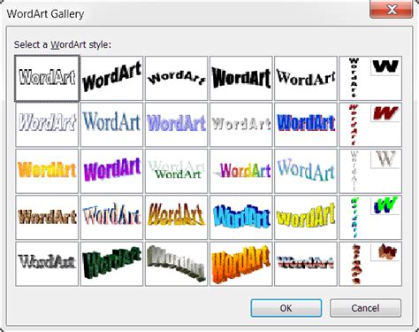 12 Microsoft Word Font Effects Images Text Effect Word 2013